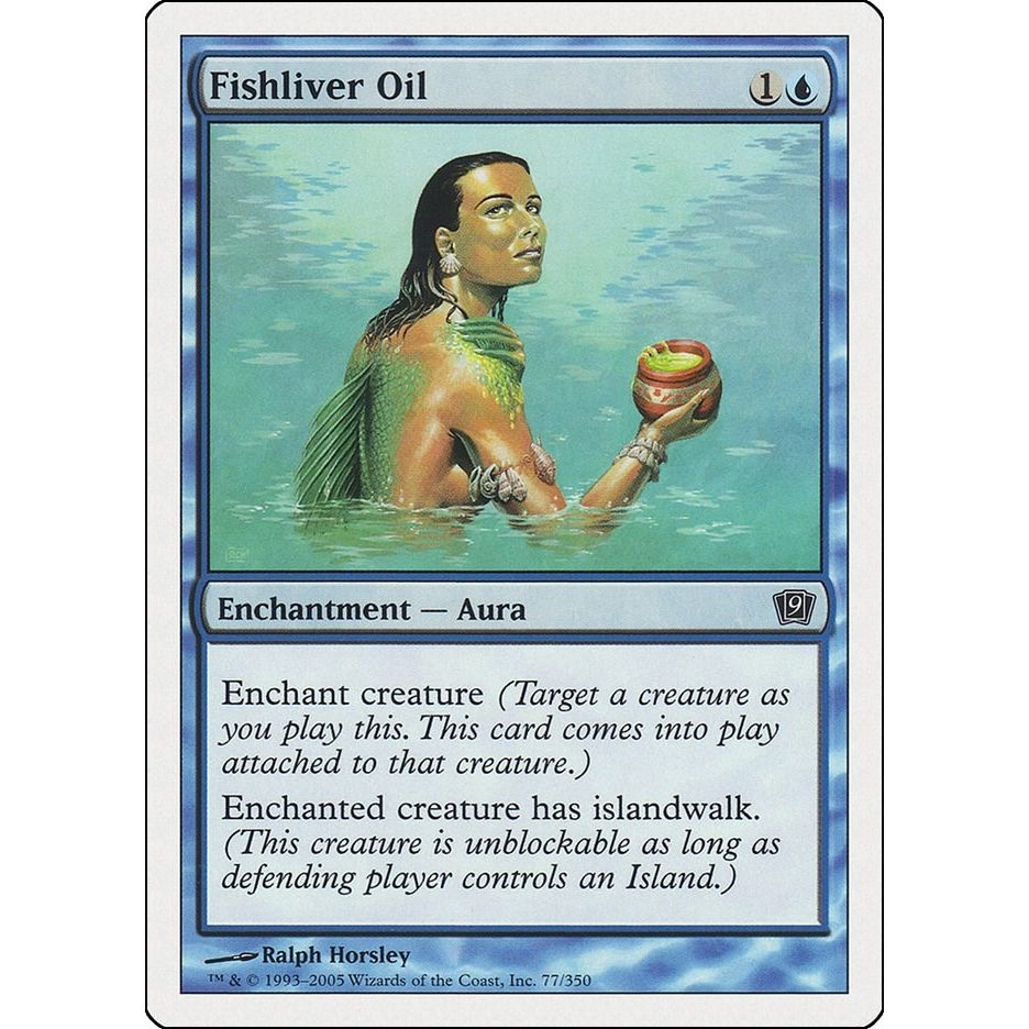 Image for Fishliver Oil (77) (9ED) - Magic: The Gathering