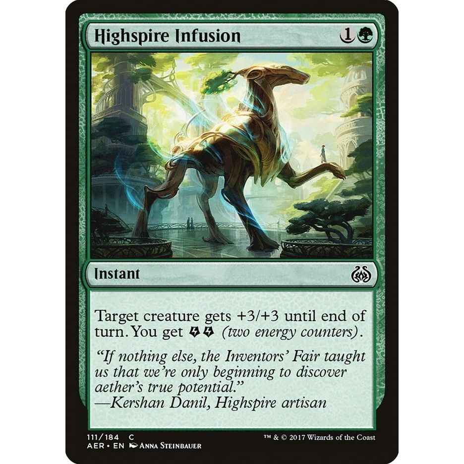 Image for Highspire Infusion (111) (AER) - Magic: The Gathering