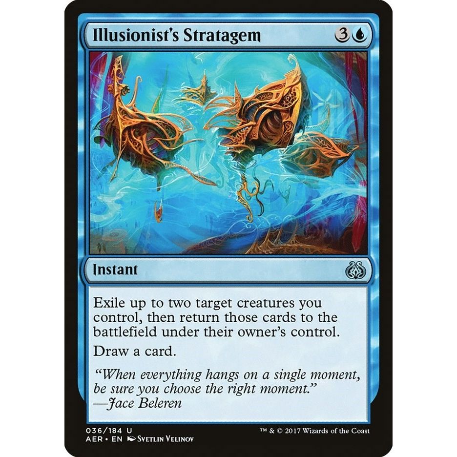 Image for Illusionist's Stratagem (36) (AER) - Magic: The Gathering