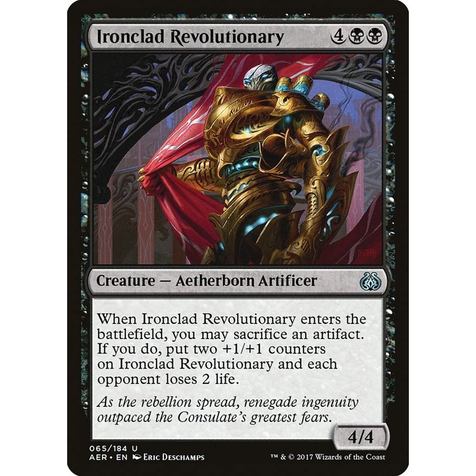 Image for Ironclad Revolutionary (65) (AER) - Magic: The Gathering