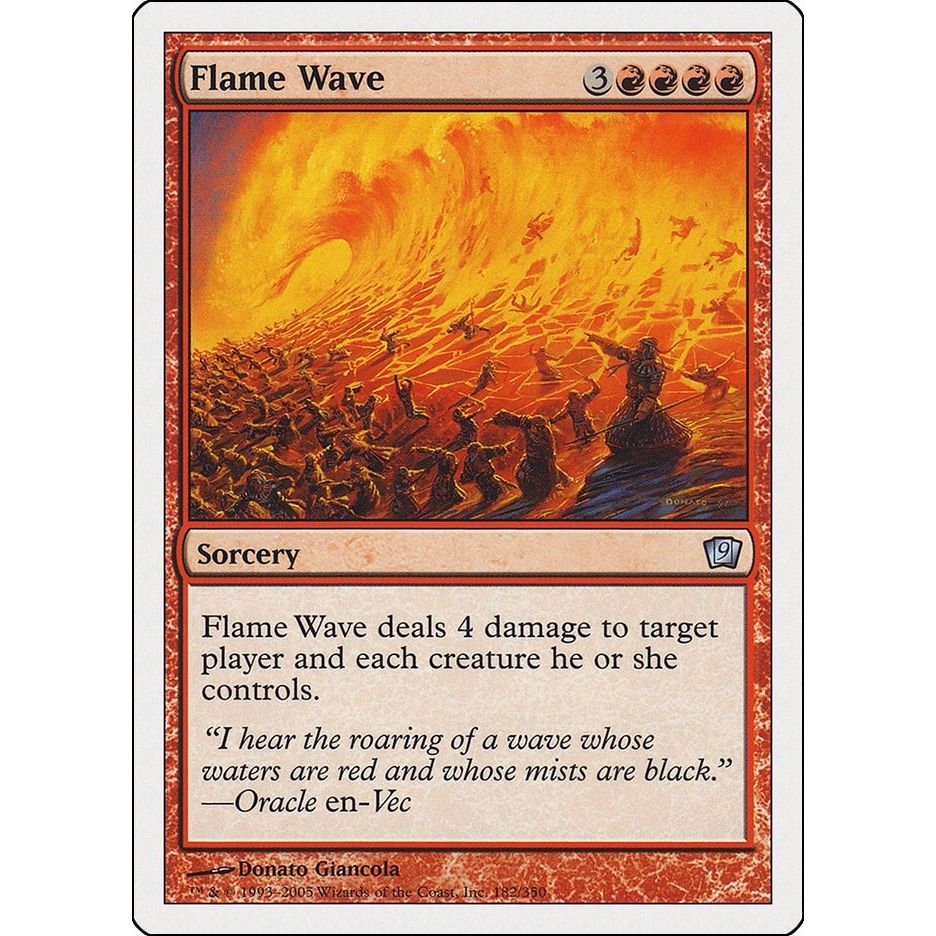 Image for Flame Wave (182) (9ED) - Magic: The Gathering