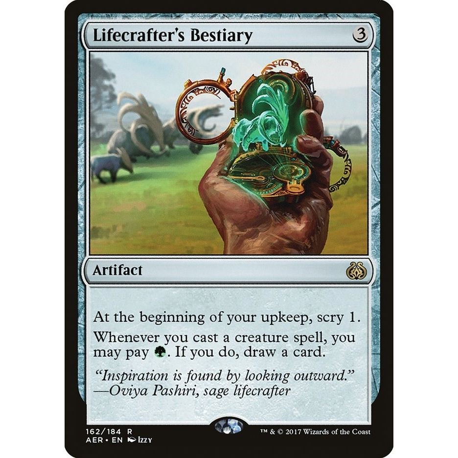 Image for Lifecrafter's Bestiary (162) (AER) - Magic: The Gathering
