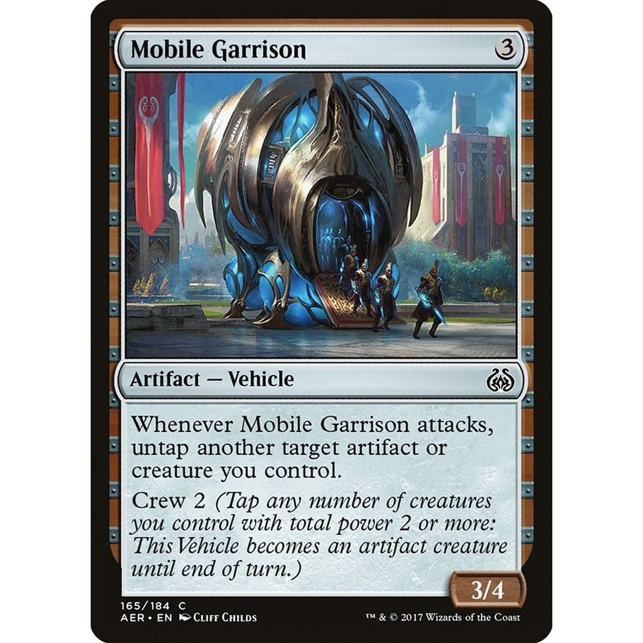 Image for Mobile Garrison (165) (AER) - Magic: The Gathering