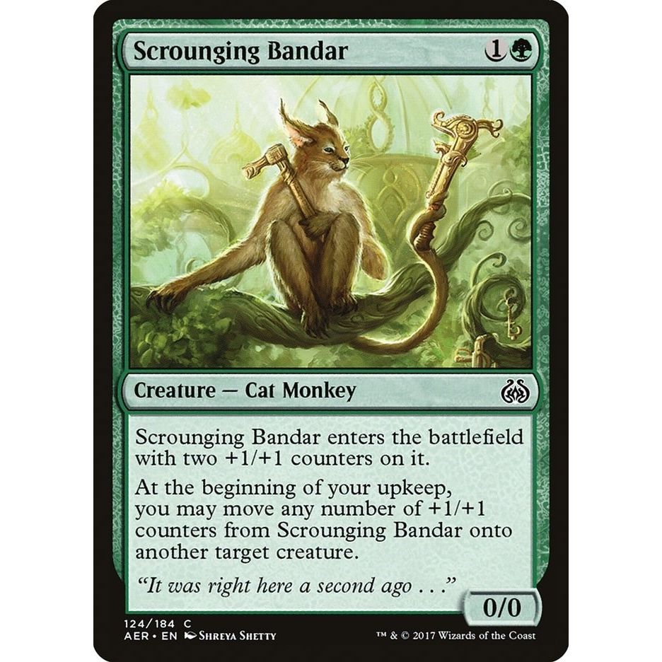 Image for Scrounging Bandar (124) (AER) - Magic: The Gathering