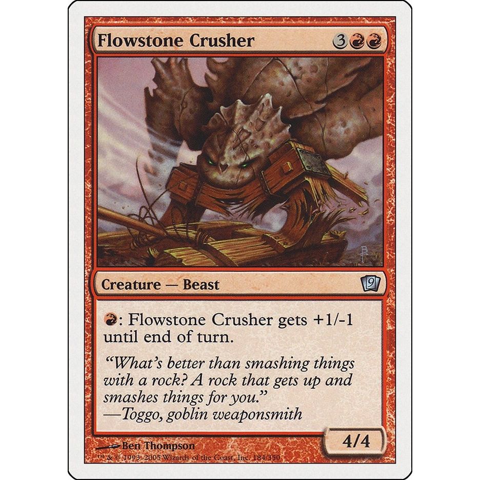 Image for Flowstone Crusher (184) (9ED) - Magic: The Gathering