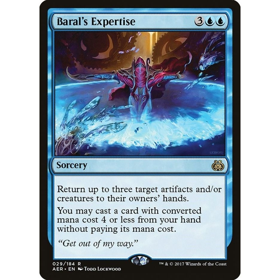 Image for Baral's Expertise (29) (AER) - Magic: The Gathering