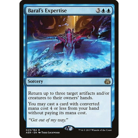 Image for Baral's Expertise (29) (AER) - Magic: The Gathering
