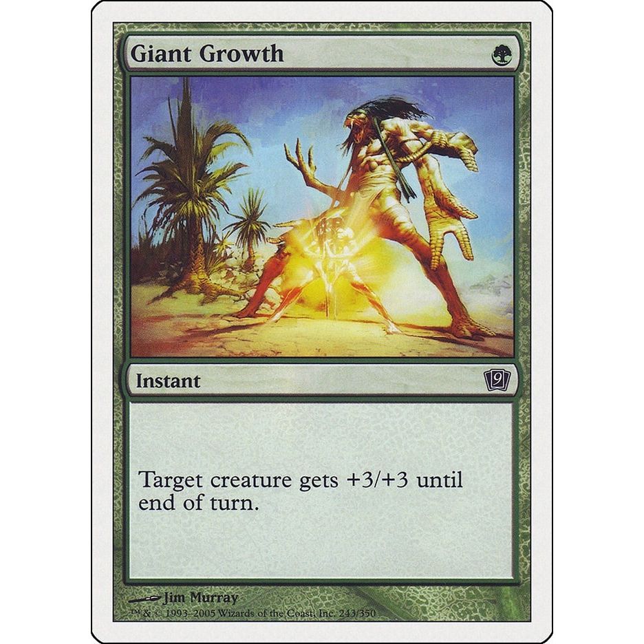 Image for Giant Growth (243) (9ED) - Magic: The Gathering