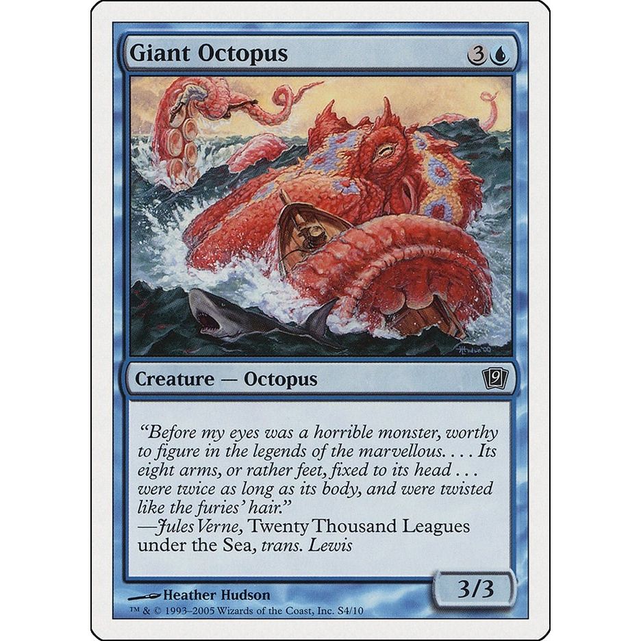 Image for Giant Octopus (S4) (9ED) - Magic: The Gathering