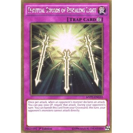 Image for Spiritual Swords of Revealing Light (MVP1-ENG31) (MVP1-ENG) - YuGiOh