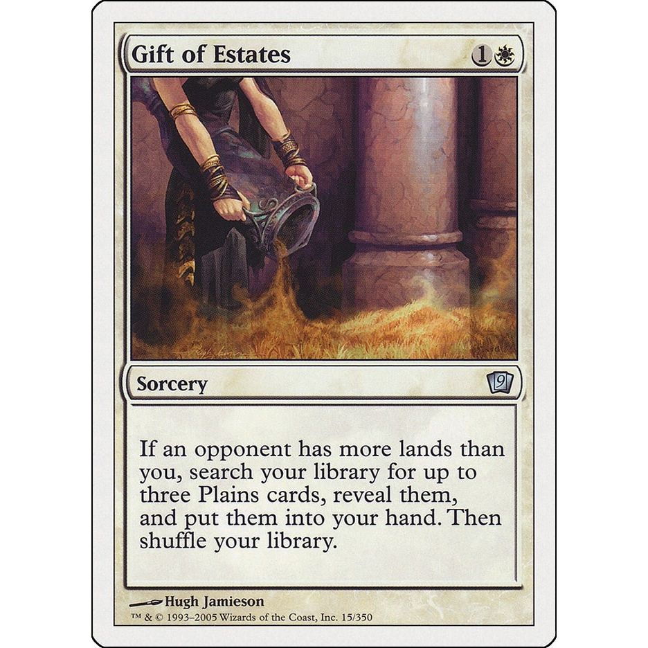 Image for Gift of Estates (15) (9ED) - Magic: The Gathering