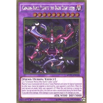 Image for Crimson Nova Trinity the Dark Cubic Lord (MVP1-ENG40) (MVP1-ENG) - YuGiOh
