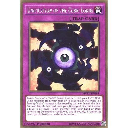 Image for Unification of the Cubic Lords (MVP1-ENG45) (MVP1-ENG) - YuGiOh