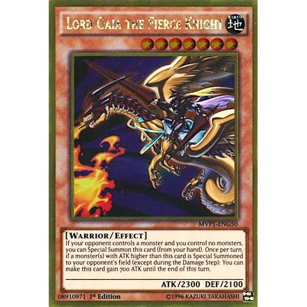 Image for Lord Gaia the Fierce Knight (MVP1-ENG50) (MVP1-ENG) - YuGiOh
