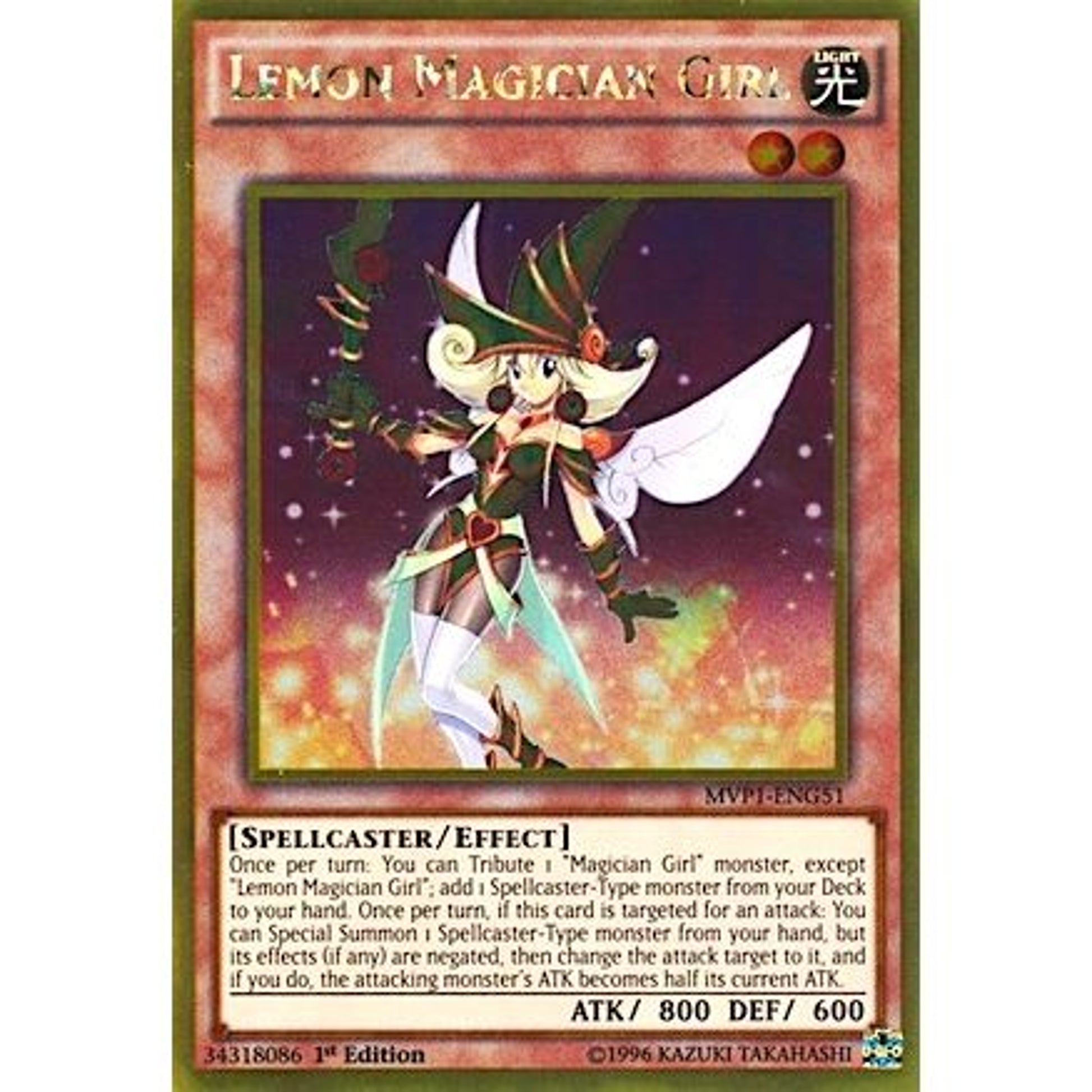 Image for Lemon Magician Girl (MVP1-ENG51) (MVP1-ENG) - YuGiOh