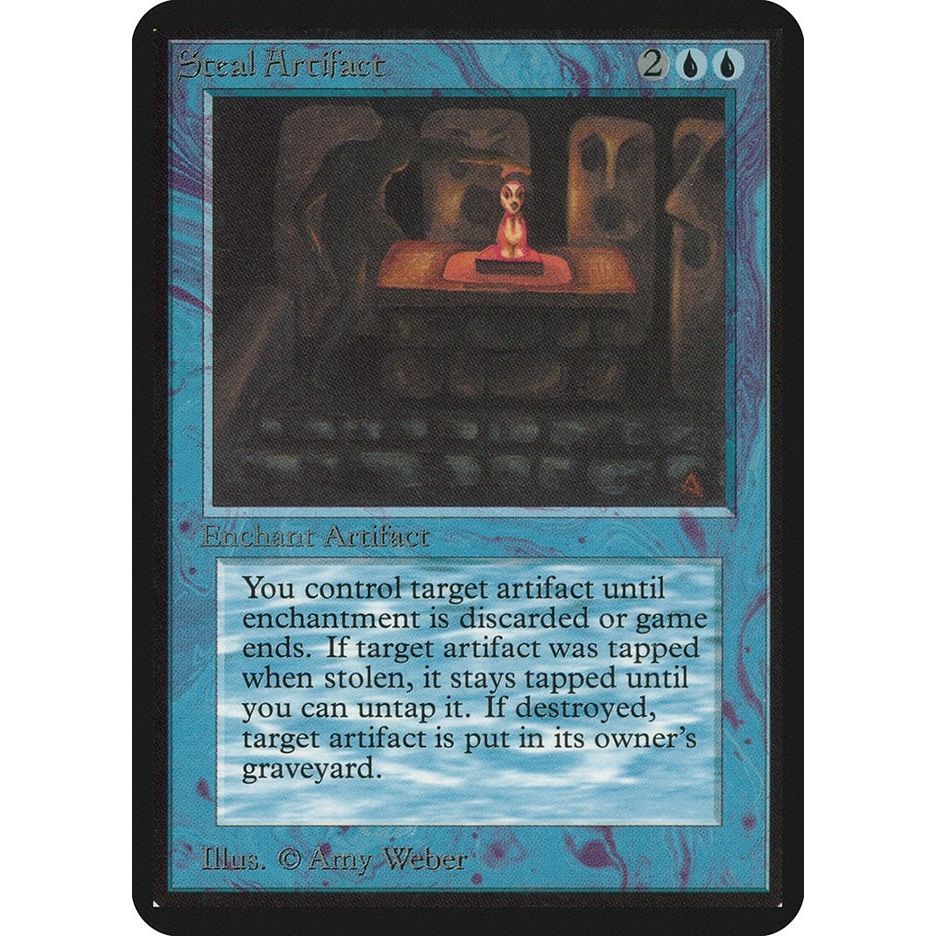 Image for Steal Artifact (LEA) - Magic: The Gathering