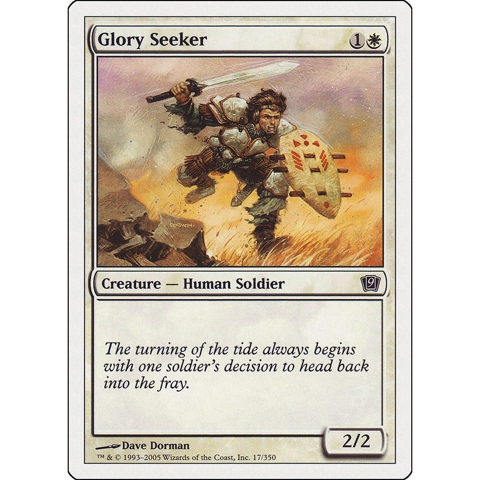 Image for Glory Seeker (17) (9ED) - Magic: The Gathering