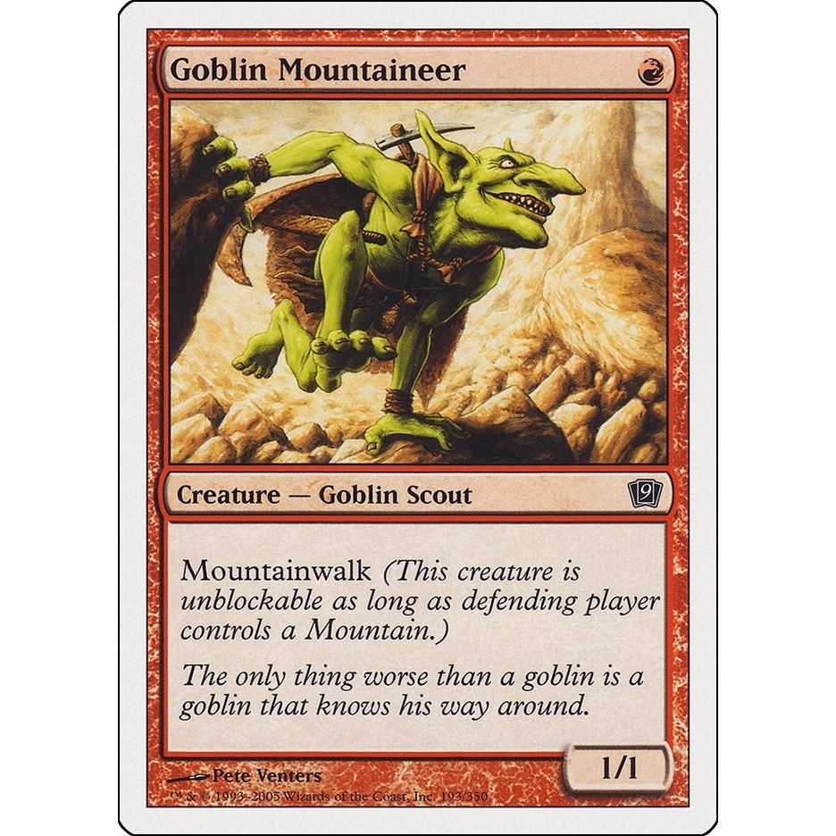 Image for Goblin Mountaineer (193) (9ED) - Magic: The Gathering
