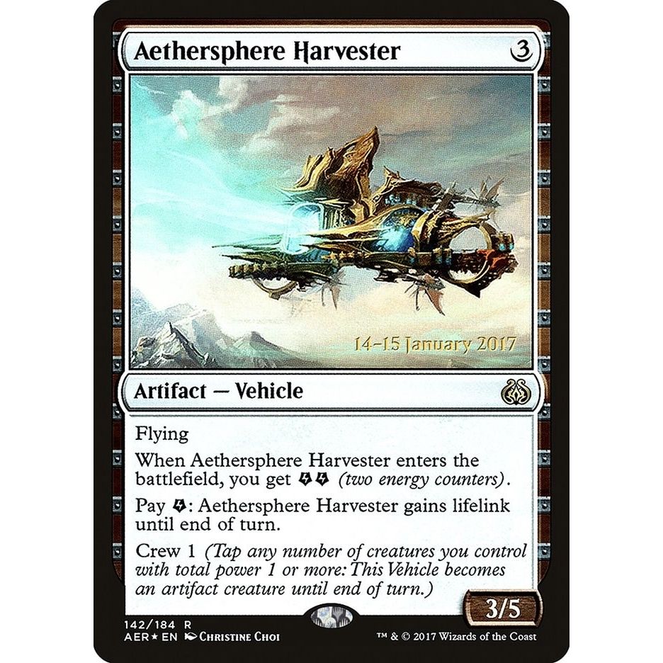 Image for Aethersphere Harvester (142) (PRE) - Magic: The Gathering