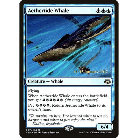 Image for Aethertide Whale (27) (PRE) - Magic: The Gathering