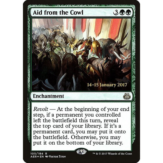 Image for Aid from the Cowl (105) (PRE) - Magic: The Gathering