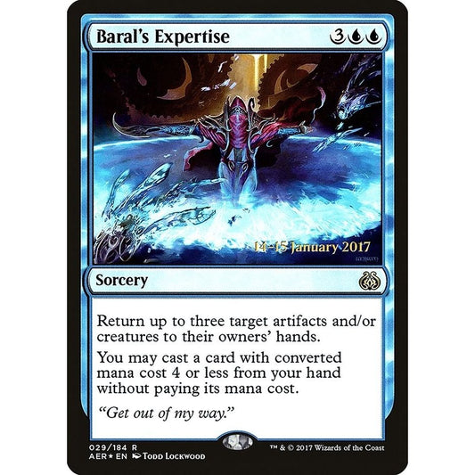 Image for Baral's Expertise (29) (PRE) - Magic: The Gathering