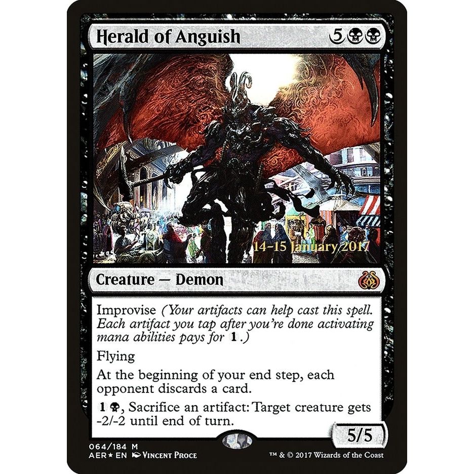 Image for Herald of Anguish (64) (PRE) - Magic: The Gathering