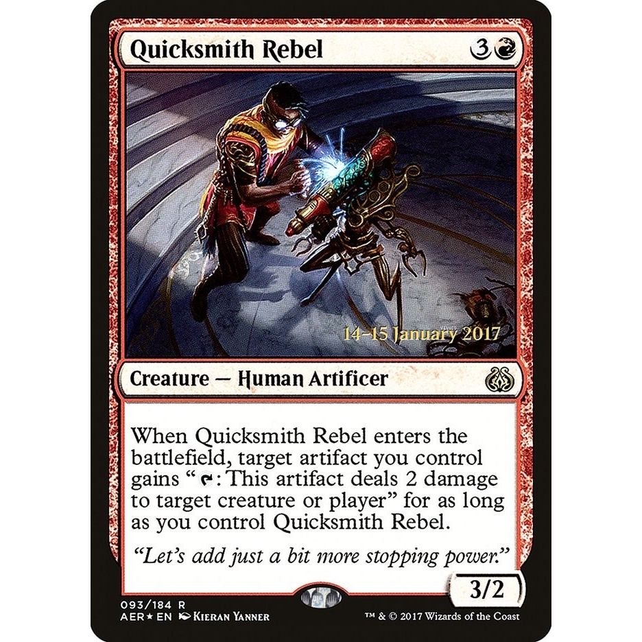 Image for Quicksmith Rebel (93) (PRE) - Magic: The Gathering