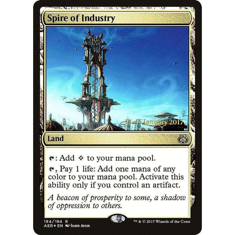 Image for Spire of Industry (184) (PRE) - Magic: The Gathering