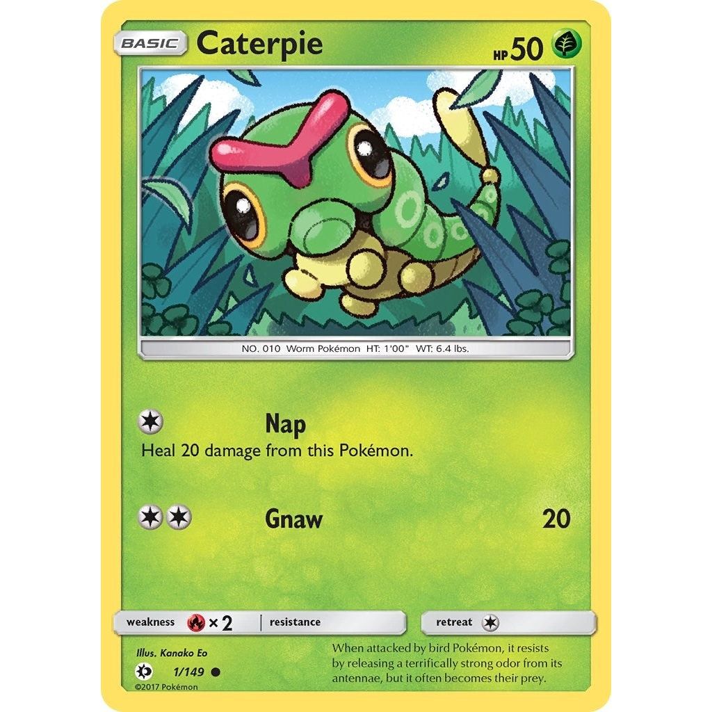 Image for Caterpie (1/149) (SM01) - Pokemon