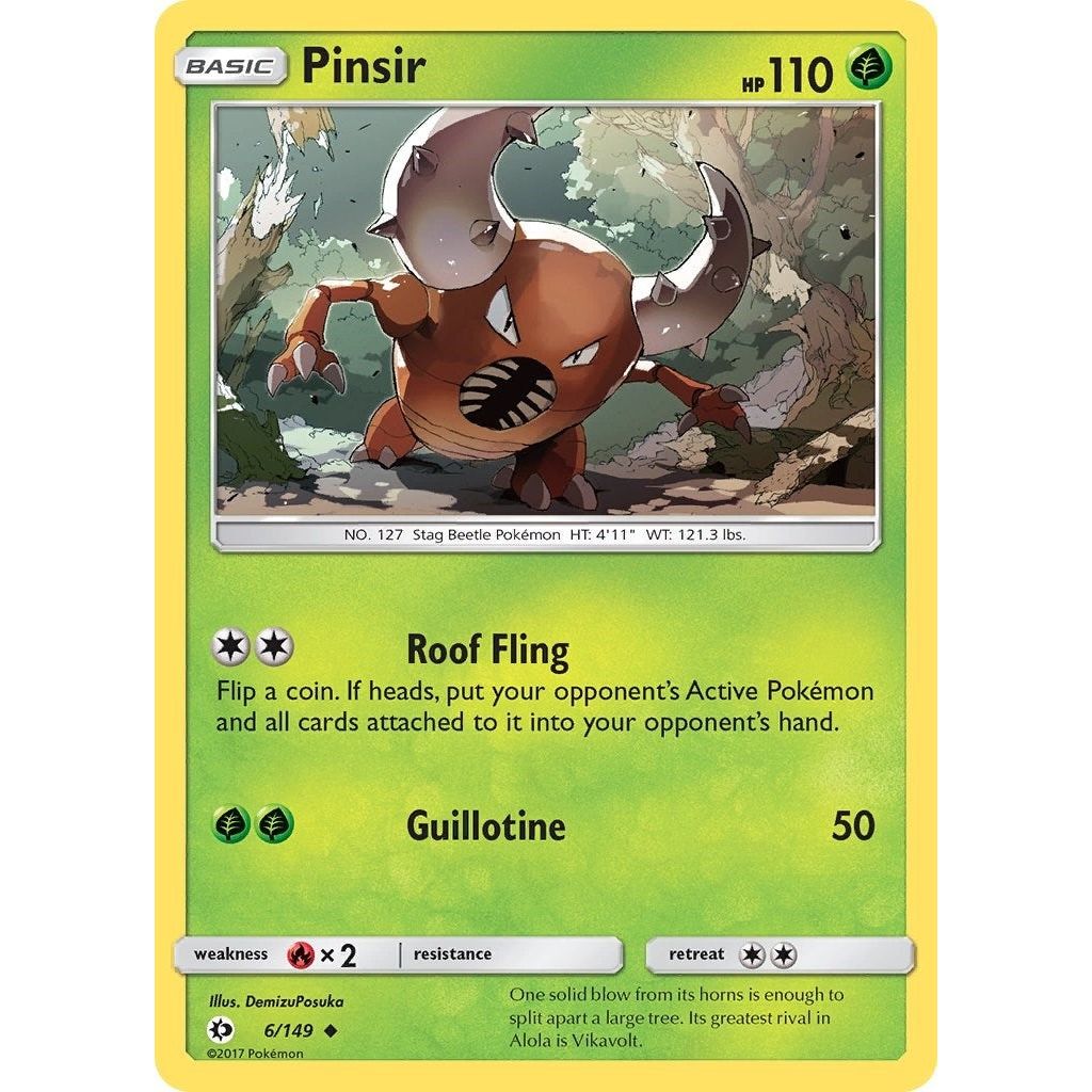 Image for Pinsir (6/149) (SM01) - Pokemon