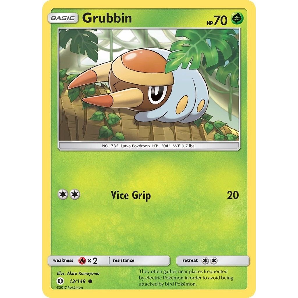 Image for Grubbin (13/149) (SM01) - Pokemon