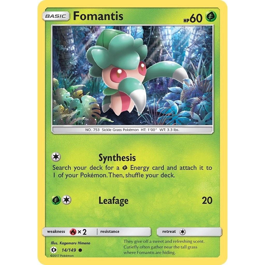 Image for Fomantis (14/149) (SM01) - Pokemon
