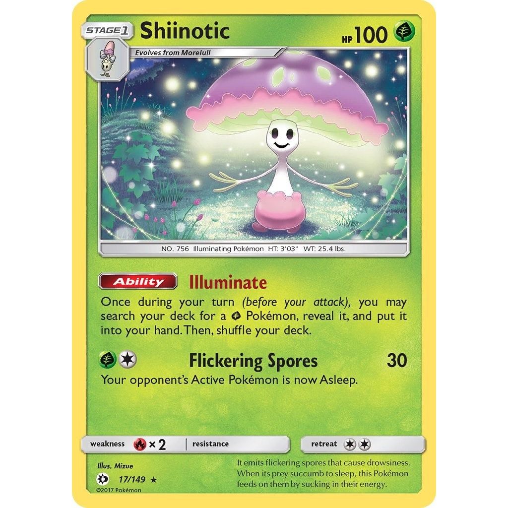 Image for Shiinotic (17/149) (SM01) - Pokemon