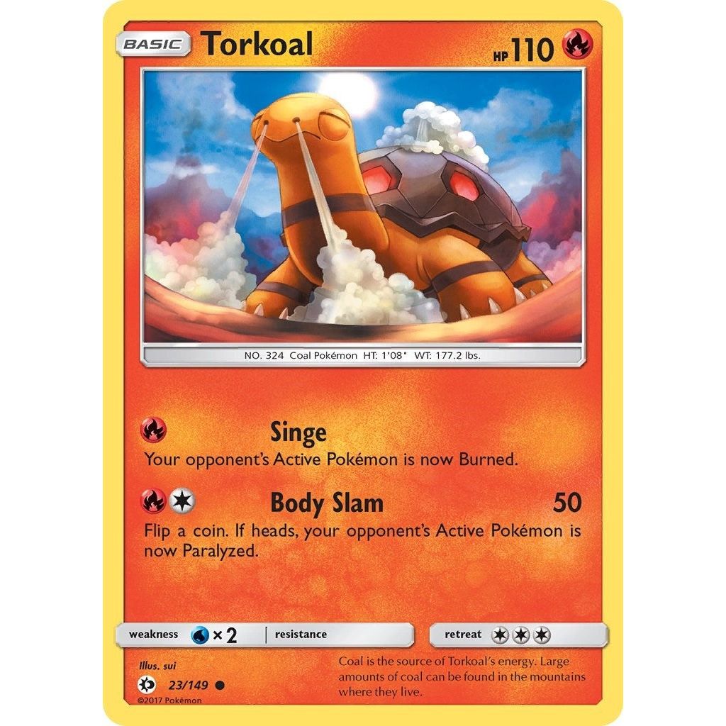 Image for Torkoal (23/149) (SM01) - Pokemon