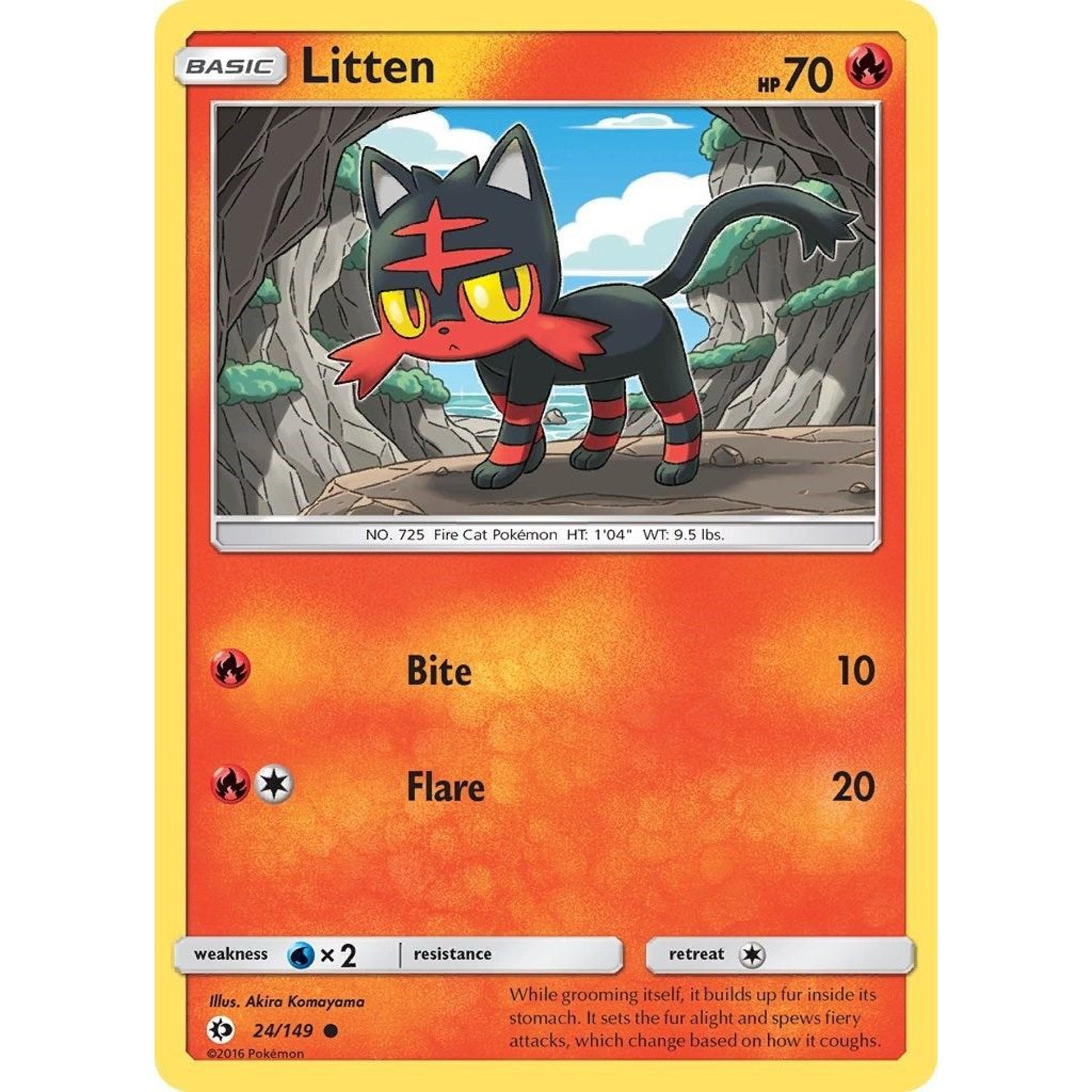 Image for Litten (24/149) (SM01) - Pokemon