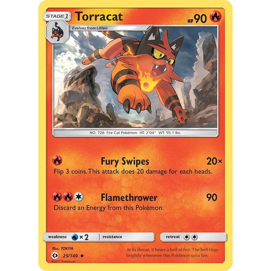 Image for Torracat (25/149) (SM01) - Pokemon