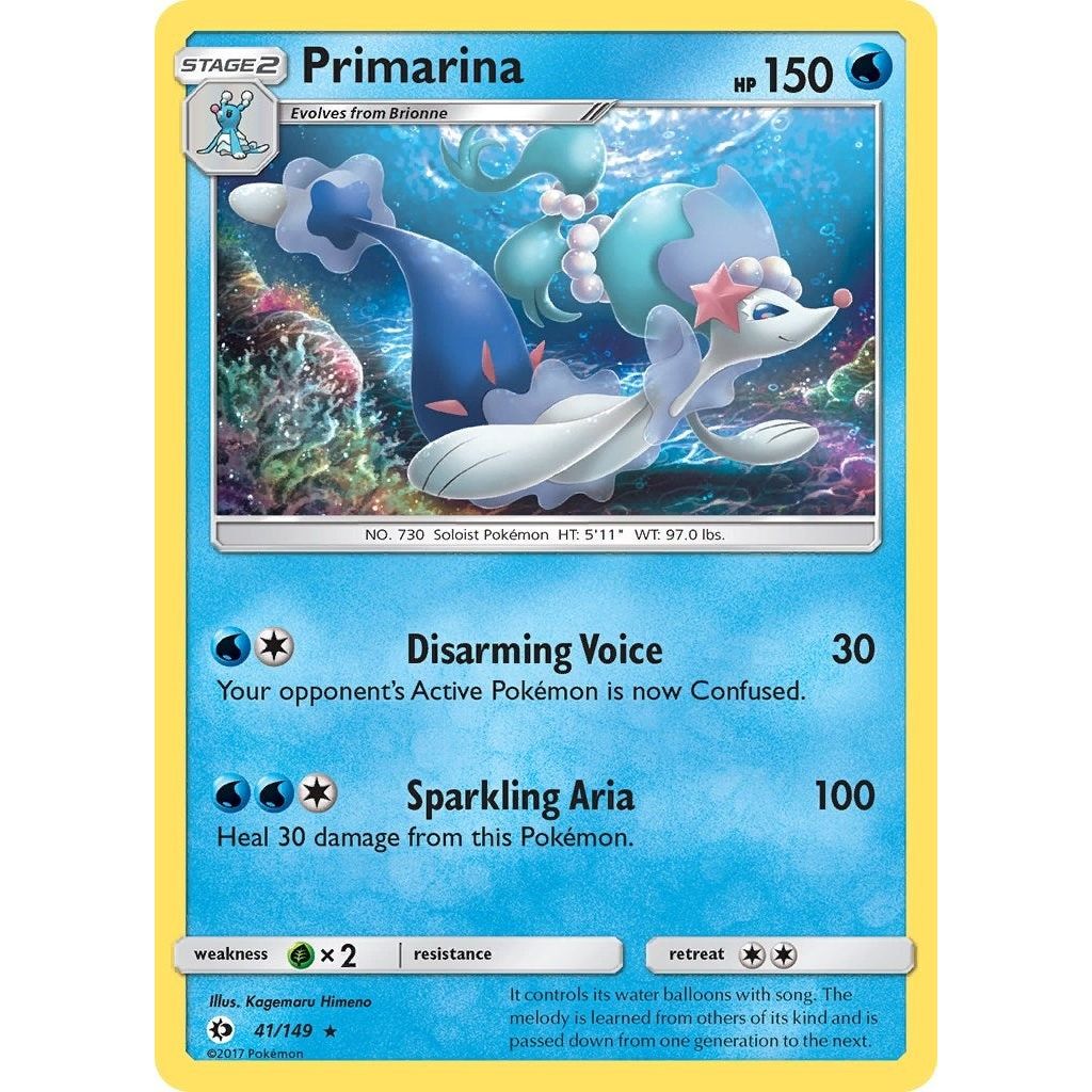 Image for Primarina (41/149) (SM01) - Pokemon