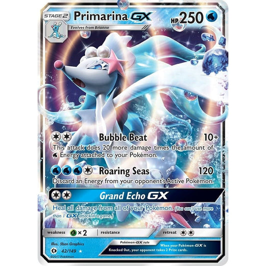 Image for Primarina GX (42/149) (SM01) - Pokemon