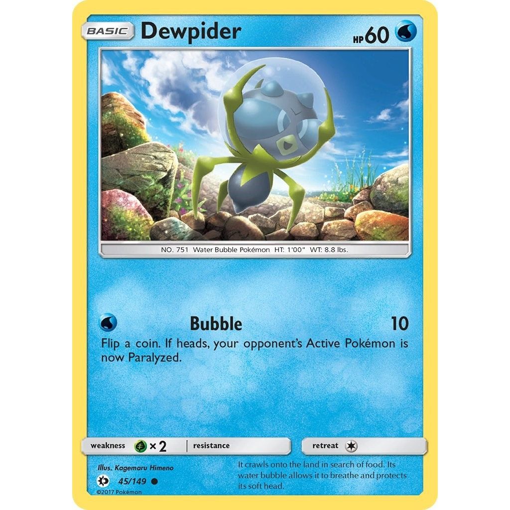 Image for Dewpider (45/149) (SM01) - Pokemon