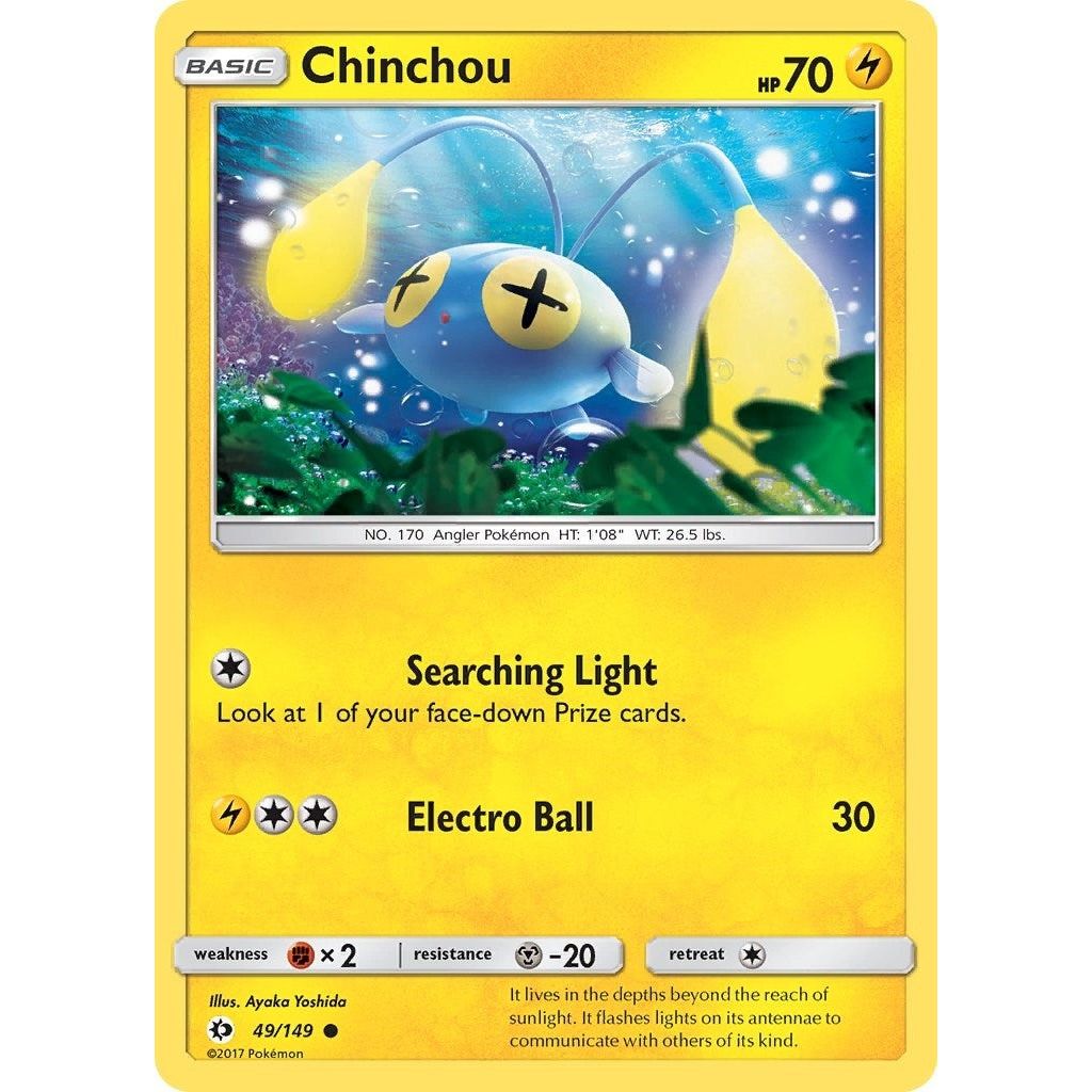 Image for Chinchou (49/149) (SM01) - Pokemon