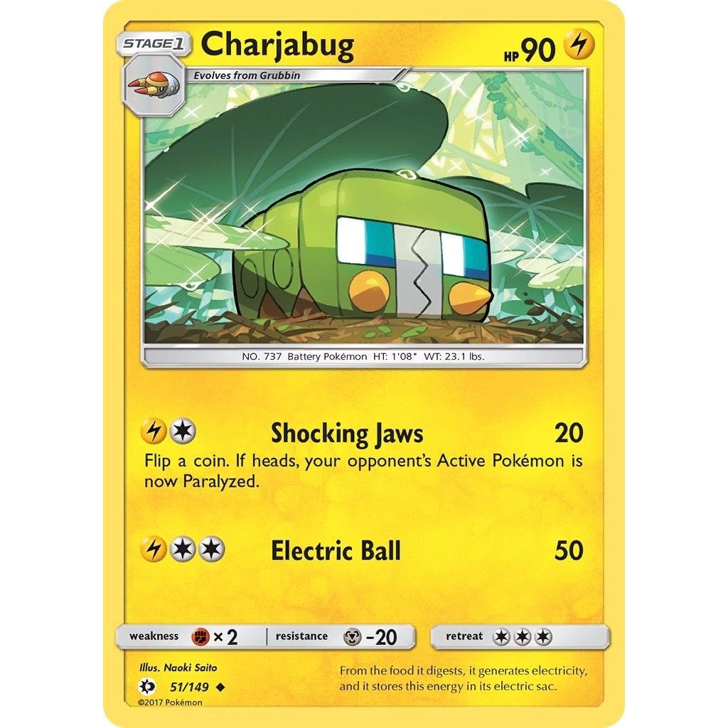 Image for Charjabug (51/149) (SM01) - Pokemon