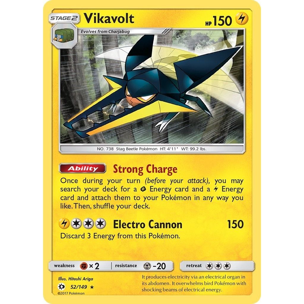 Image for Vikavolt (52/149) (SM01) - Pokemon
