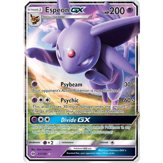 Image for Espeon GX (61/149) (SM01) - Pokemon