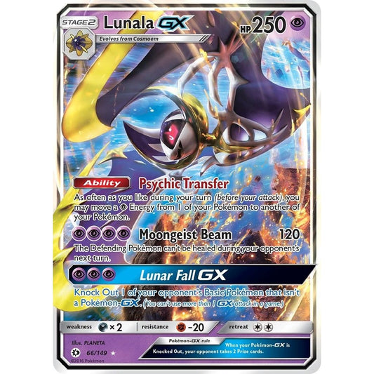 Image for Lunala GX (66/149) (SM01) - Pokemon