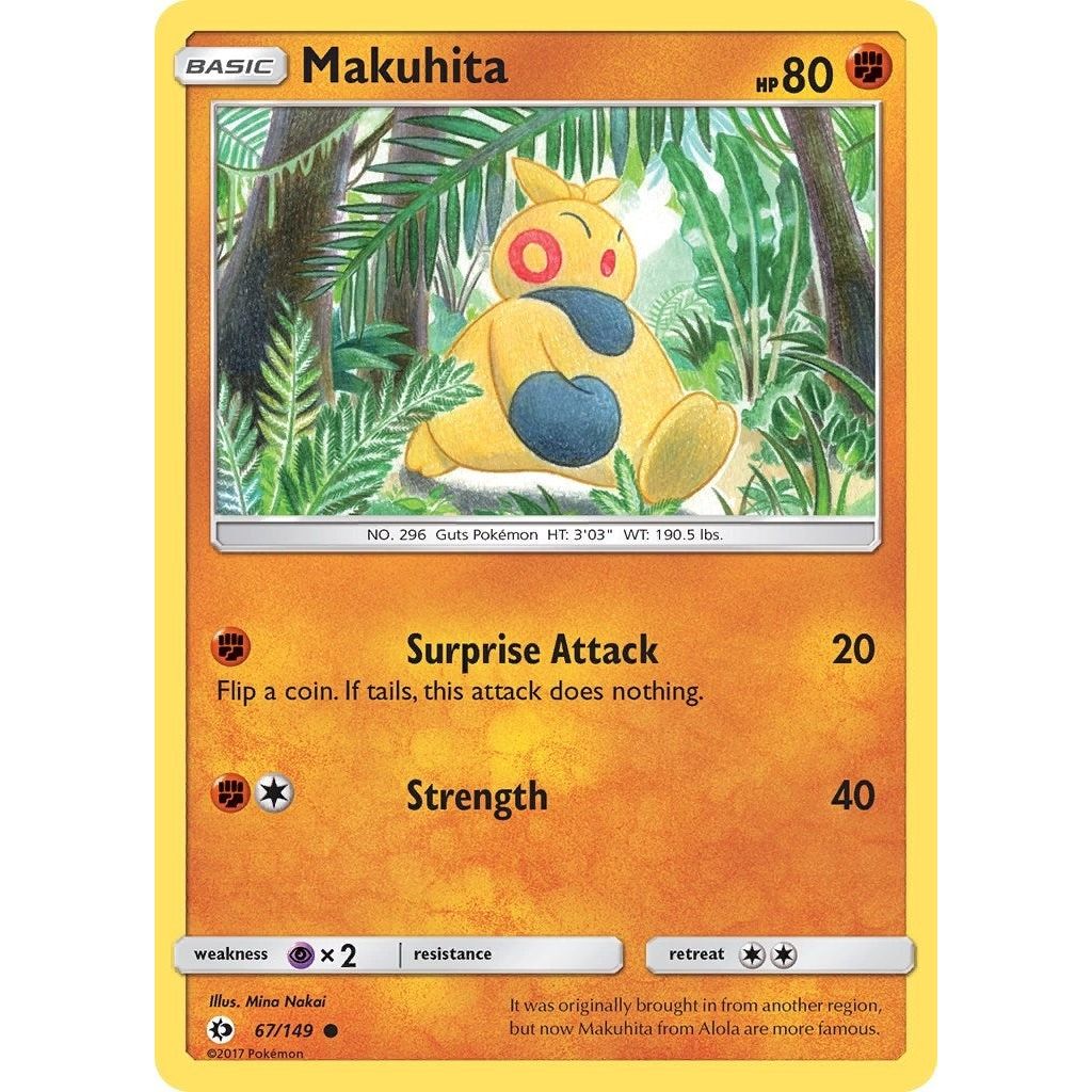 Image for Makuhita (67/149) (SM01) - Pokemon