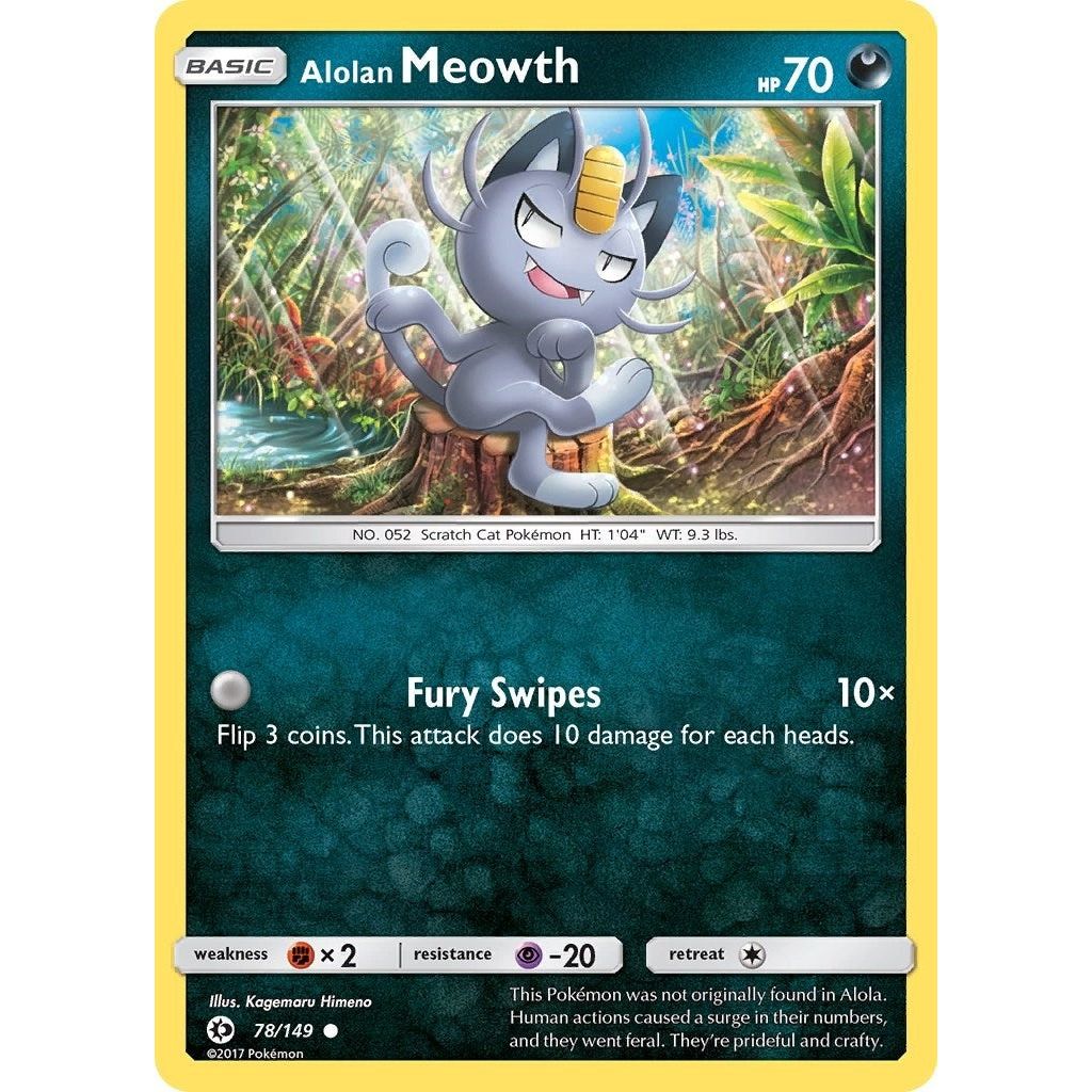 Image for Alolan Meowth (78/149) (SM01) - Pokemon