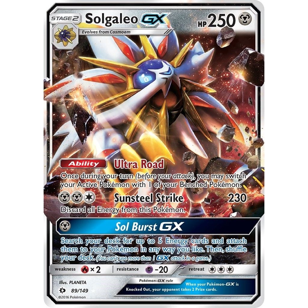Image for Solgaleo GX (89/149) (SM01) - Pokemon
