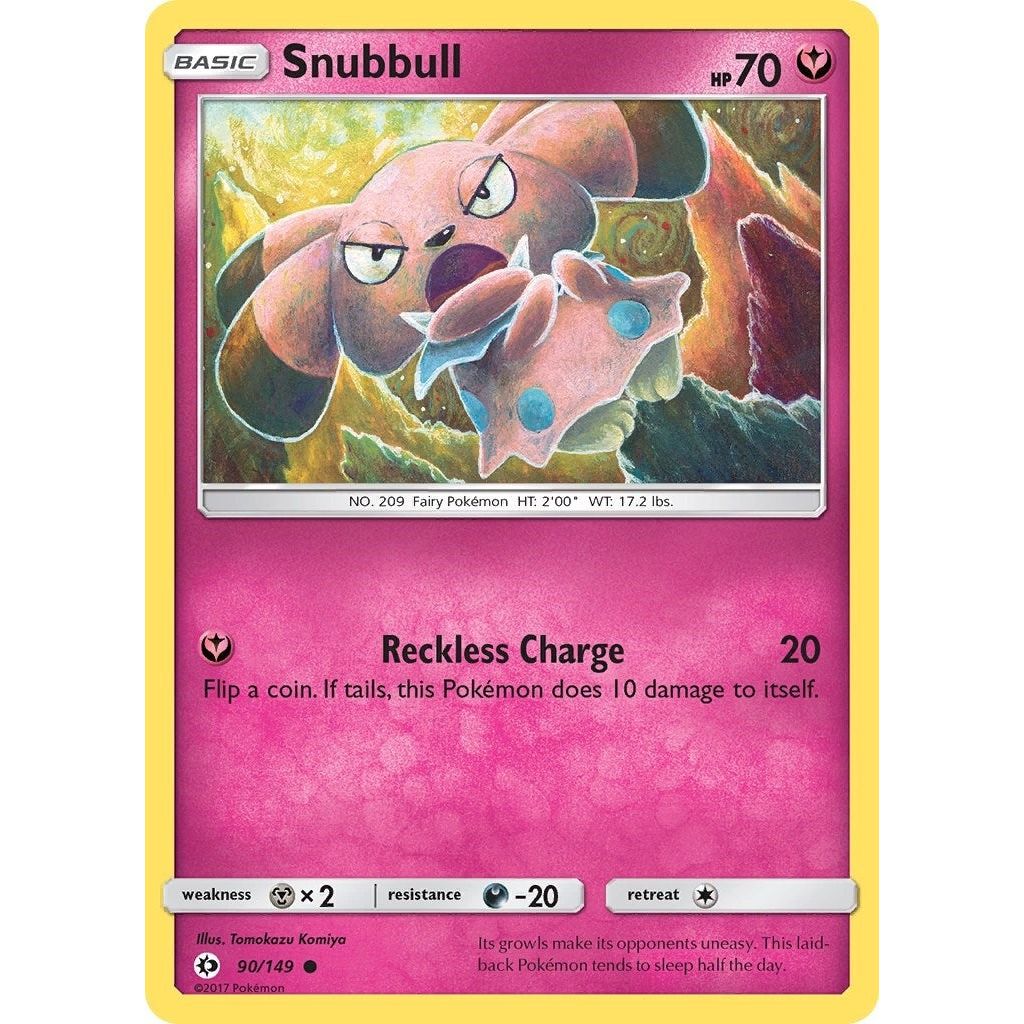 Image for Snubbull (90/149) (SM01) - Pokemon