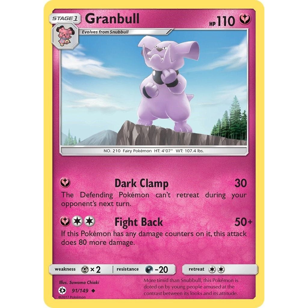 Image for Granbull (91/149) (SM01) - Pokemon